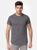 Tazzio T-Shirt Rundhals "E105" - Regular Fit- in Anthrazit