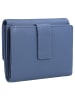 Esquire Viktoria Geldbörse RFID Leder 12 cm taubenblau