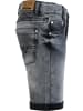 Blue Effect Jeans-Shorts slim fit in light black