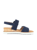 Gabor Plateau Sandalen in blau