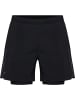Hummel Short "Fast 2In1 Shorts" in Schwarz