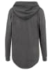 F4NT4STIC Oversized Hoodie Schmetterling Silhouette OVERSIZE HOODIE in charcoal
