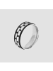 Adeliás Herren Ring aus Edelstahl in silber