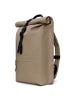RAINS Rolltop - Rucksack 16" 48 cm (body) in beige