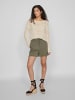 Vila Kurze Stoff Shorts Bermuda Hot Pants in Olive