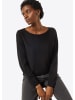 comma Strickpullover langarm in Schwarz
