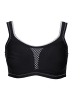 Ulla Popken Sport BH in schwarz