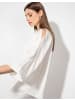 More & More Satinbluse in off white