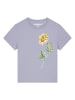 wat? Apparel T-Shirt Sonnenblume in Lavender