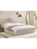 Beliani Doppelbett DINAN in Grau - (W) 189 x (H) 31 x (L) 214 cm