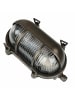 Licht-Erlebnisse Außen Wandlampe (B)21 x (H)13 cm in Schwarz Antik