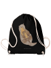 Mr. & Mrs. Panda stoff rucksack Otter Kind ohne Spruch in Schwarz