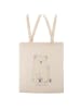 Mr. & Mrs. Panda Laptoptasche Eisbär Faul ohne Spruch in Creme