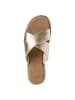 Tamaris Pantolette in gold
