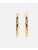 Vanlere Creolen aus 375 Gelbgold