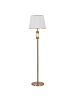 Mauro Ferretti Stehlampe aus weißem und goldfarbenem Metall, Ø 41 x 160 cm
