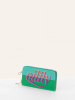 Oilily Karten-Geldbörse mit Reißverschluss in Blau
