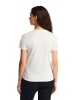Polo Club T-Shirt WOMAN EST MINIMAL TITLE TSHIRT W IO SHORT SLEEVE REGULAR FIT in Ecru