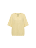 Cecil Halbarmbluse in light buttermilk yellow