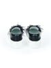 Mr&Mrs Italy Schwarz Leder Damen Slip-On Schuh