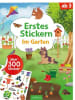 ars edition Buch - Erstes Stickern - Im Garten