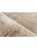 Vivorum Wohnzimmer Kurzflor Teppich Mineral 525 in beige