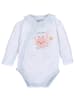 Nini Langarmbody Krabbe in weiss