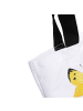 Mr. & Mrs. Panda Reisetasche Raupe Schmetterling mit Spruch in Weiß