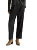 Marc O'Polo DENIM Bundfaltenhose loose tapered in Schwarz