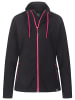 Rock Creek Fleecejacke in Schwarz