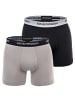 Emporio Armani Boxershort 2er Pack in Schwarz/Grau