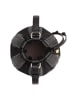 DuDu Filicudi Beuteltasche Leder 14 cm black