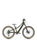 S'COOL E-Kinderfahrrad -  e-troX race 24 Zoll 9-Gang | ab 8 Jahre - Olive/Beige