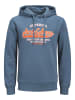 Jack & Jones Hoodie 'Logo' in blau
