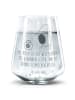 Mr. & Mrs. Panda Trinkglas Avocado Tanzen mit Spruch in Transparent