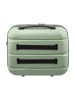 Franky ABS13 Beautycase Handgepäck Hartschale mit TSA-Schloss in green II
