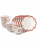 Villeroy & Boch 6er Set Kaffeetassen mit Untertassen Toy's Delight in 170 ml in bunt