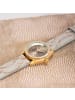 Oozoo Analog-Armbanduhr Oozoo Timepieces grau, hellbraun groß (ca. 40mm)