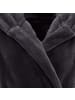 REDBEST Fleece Kinder-Bademantel mit Kapuze Perris in anthrazit
