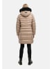 Navahoo Steppmantel Lumeiaa 14 in Taupe Grey