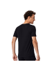Schiesser T-Shirt 4er Pack in Schwarz/Weiß