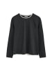 Polo Club T-Shirt WOMAN EMMA LONG SLEEVE REGULAR FIT in Dunkelgrau vigore