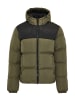 Threadbare Steppjacke THB Jacket Firth Padded in Black/Khaki
