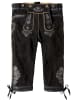 Stockerpoint Lederhose "Justin 4" in schwarz gespeckt