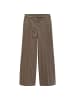 Marc O'Polo Glencheck-Hose wide in Dark Brown