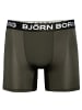 Björn Borg Boxershorts Performance Boxer 5er Pack in schwarz