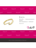 BALIA 333 Gelbgold - 8 Karat Damen Ringe Welle Fingerring 56 (17,8)