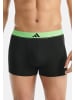Adidas Sportswear Retro Short / Pant Active Micro Flex Eco in Schwarz / grün / grau