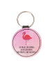 Mr. & Mrs. Panda Taschenanhänger Flamingo Classic mit Spruch in Aquarell Pink