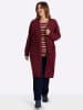 sheego Strickjacke in bordeaux